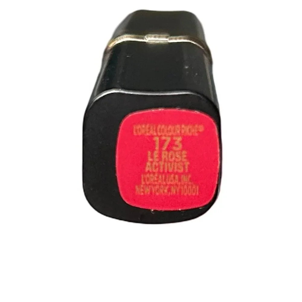 L’Oreal Colour Riche Lipstick 173 Le Rose Activist Cream Lip Color New